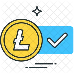 Litecoin aceptado  Icono