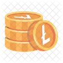 Litecoin Stack  Icon