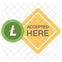 Litecoin Akzeptiert Hier Icon