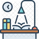 Literatur Schreibtisch Bildung Symbol