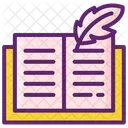 Literatura Contemporanea Literatura Livro Ícone
