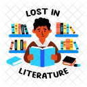 Literature Reading Book Icon