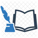 Feather Literature Reading Icon