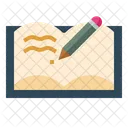 Library Books Study Icon