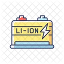Lithium Ion Battery Icon