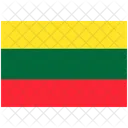 Flag Country Lithuania Icon