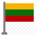 Flag Country Lithuania Icon