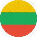Lithuania Flag Country Icon