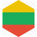Lithuania Flag World Icon