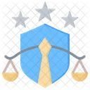 Litigio Escudo Caso Ícone