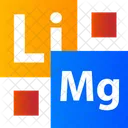 Litio Y Magnesio Quimica Quimica Icono