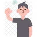 Littering Garbage Throw Icon