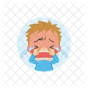 Crying Cry Boy Icône
