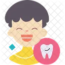 Little boy teeth  Icon