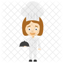 Little Chef Girl  Icon