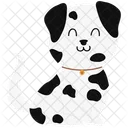 Little Dalmatian Dog Pet Icon