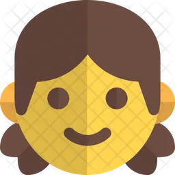 Little Girl Emoji Icon