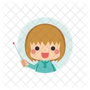 Girl Child Person Icon