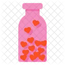 Little Hearts Bottle  Icon
