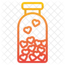 Little Hearts Bottle  Icon