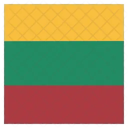 Lituania Flag Icono