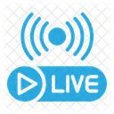Live Live Stream Live Streaming Icon