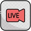 Live Live Streaming Streaming Icon