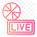 Live Streaming Stream Icon