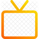 Live Television Display Icon