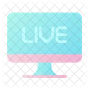 Live Video Streaming Live Streaming Icon