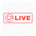 Live Live Video Streaming Icon
