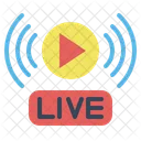 Live Podcast Streaming Icon