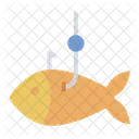 Live Bait Fishing Lure Icon