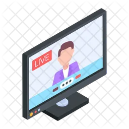 Live Broadcast  Icon