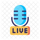 Live broadcast  Icon