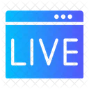Live Broadcast Live Stream Brodcast Icon