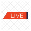 Live Broadcast Streaming Live Video Streaming Icon