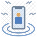 Live Streaming Broadcasting Icon