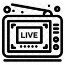 Live Broadcast  Icon