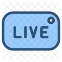 Live Broadcast Live Streaming Live Icon