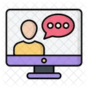 Live Call Video Call Meeting Icon