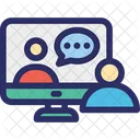 Live Call Video Call Communication Icon