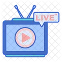Live Channel Tv Live Stream Icon
