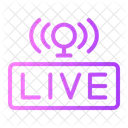 Live Channel Online Straming Live Stream Icon