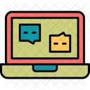 Live Chat Online Message Icon