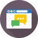 Live Chat Social Icon