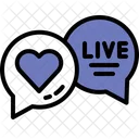 Live chat  Icon