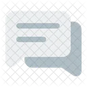 Live Chat Speech Bubble Message Icon