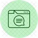 Live chat  Icon