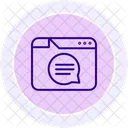 Live Chat Support Icon